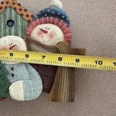 Vintage Light Up Snowmen CMI Henton Home Decor