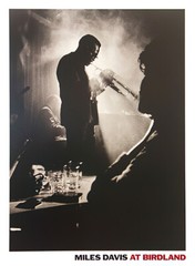 Miles DaVIs – Live At Birdland – Music Poster / Art Print)