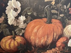 Robert Stanley Fall Classics Moody Pumpkins Framed Canvas Wall Decor