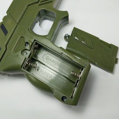 Gun Target Alarm Clock Camouflage BF1821 Shooting Game For Parts Read Below
