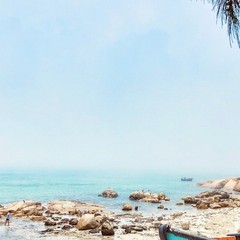 Beach Ocean Relaxing Wall Art Poster Print BS100-55_0
