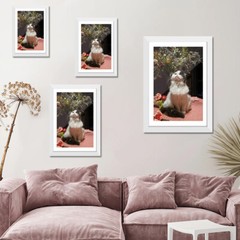 4×6 8×10 11×14 12×16 Wood Photo Frame Set Wall Mount Tabletop Poster Display US