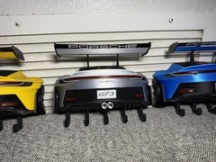 Porsche GT3 Car Shape Wall Mounted Key Hook Rack Multicolor Hanging