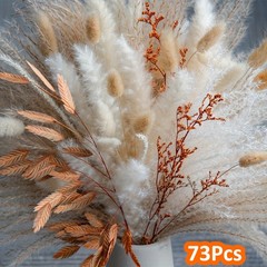 Natural Reed Dried Flower Dusting Broom Living Room Bouquet Decorative Piece