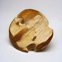 Teak Root Wood Decoration Ball 50cm Solid Wood Decor Living Conservatory