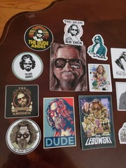 Big Lebowski STICKERS (13) Ultimate Variety Pack 👌 The Dude Abides