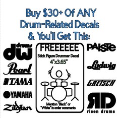 Tama Drums Logo Vinyl Decal MANY Sizes & Colors Buy 2 Get 1 FREE + FREE Shipping