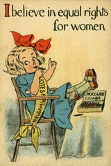 Woman Voters Believe in Equal Rights Vintage Art Wall Room Poster – POSTER 20×30