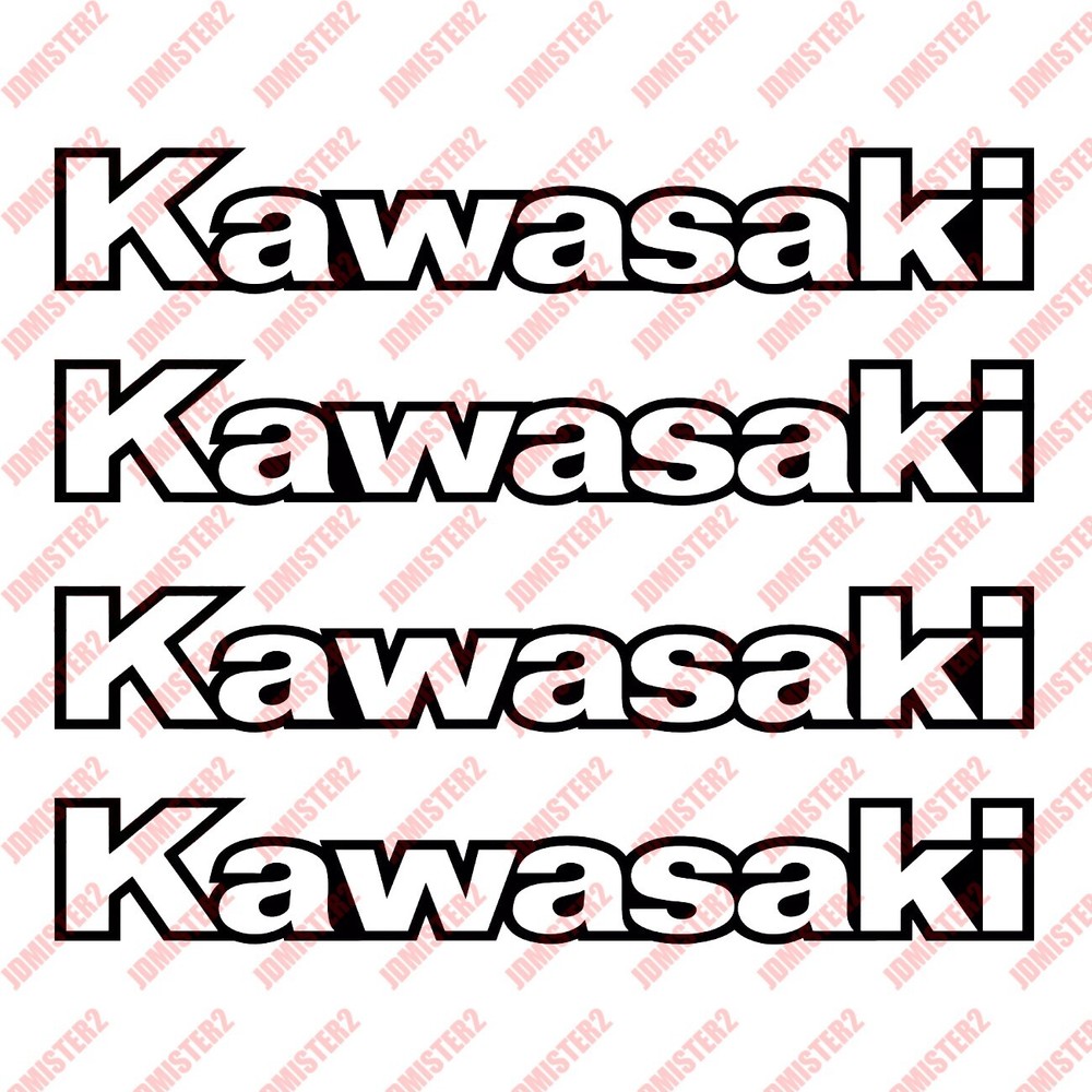 Kawasaki Decal Kawasaki Motorcycle ATV Watercraft Vinyl Sticker – Any Size