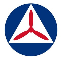 Roundel of the United States (1941) Civil Air Patrol Sticker Decal M886