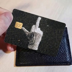 Michael Jackson Glitter Credit Card Skin King of Pop Tribute Vinyl Matte Sticker