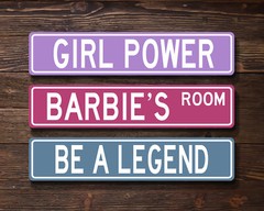 Custom Name Sign Aluminum Street Sign Personalized Sign Plate New Vintage ACW01