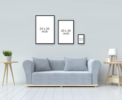 Audi R8 V10 Poster – Modern Supercar Wall Art Print, Garage Decor