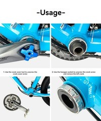 5 in 1 Bottom Bracket Tool BSA30 BB386 DUB BB52 BB93 Install Remover