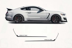 Aftermarket Ford Mustang Shelby GT 350 Side Stripes Decals