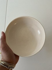 Pair Of Ceramic Pieces: 1 Handmade Bowl & 1 Vase (Appears handmade Also)