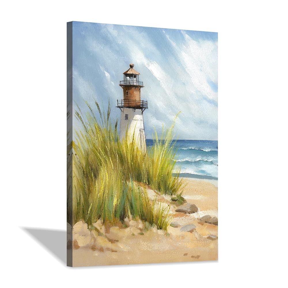Hardy Gallery coastal wall art lighthouse pictures: beach wall decor coastal …