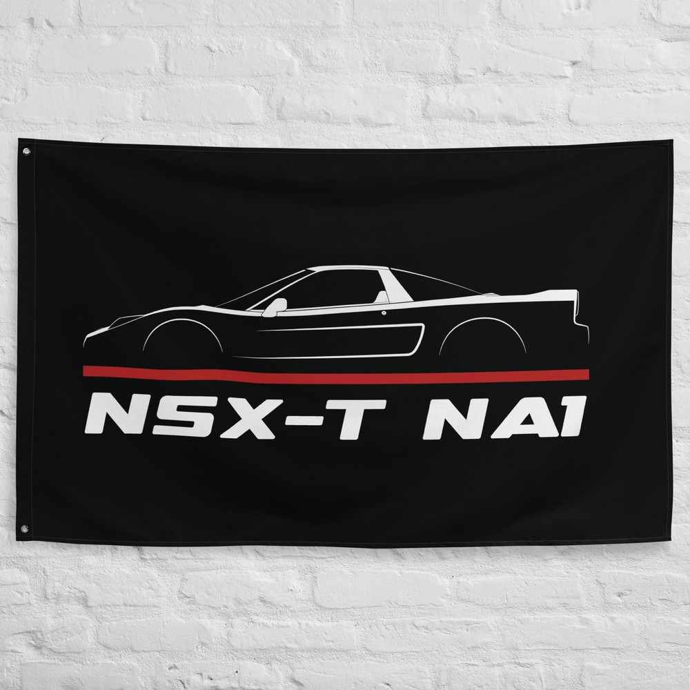 NSX-T NA1 2001-2005 Car Flag 3x5ft Banner eBay Gear Supercar Garage Gift