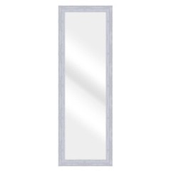 Mirror and Frame Handmade Prismis Rectangular Mirror Gray White Finish Modern