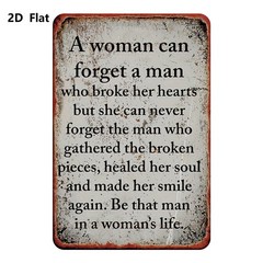 20.32*30.48 cm Metal Sign «The Healer of Broken Hearts»