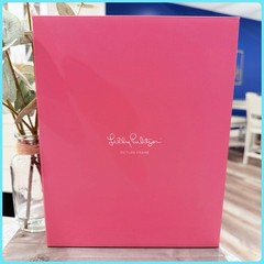 NEW Lilly Pulitzer Slathouse Soiree Gold Picture Frame with Box NWT NIB BNIB