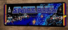 Space Duel Arcade 3×12 Metal Wall Video Game Sign