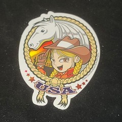 2003 Y2k Girl. ODM Brand Import Collection. vending Machine Sticker