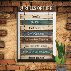 Rustic Wooden Inspirational Quotes Hanging Plaque Contemporary Wall Art