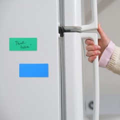 10Pcs Assorted Color Magnetic Labels for Office Whiteboard and Message Board