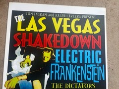 2000 Las Vegas Shakedown Poster Punk Rock Concert-Donnas -Nashville Pussy-Demons