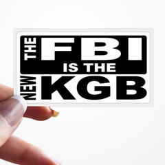 «THE FBI IS THE NEW KGB» Pro Donald Trump MAGA Sticker Pac Let’s Go Brandon 2024