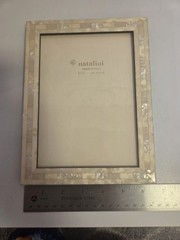 Natalini 5×7 Wood and Mosaic picture frame made in Italy