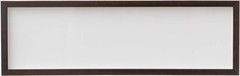 15×8 Shadow Box Brown Walnut Finish Solid Wood Display Frame | 0.875 Inch Mouldi