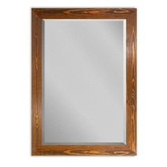 Rustic Horizontal Wooden Maple Frame Body Mirror Decor Aesthetic Wall Mounted…
