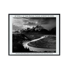 Ansel Adams, The Tetons , Snake River, Wall Art, Tetons and Snake River Print
