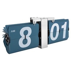 Retro Style Wall & Tabletop Flip Clock – Classic Mechanical – Digital Display