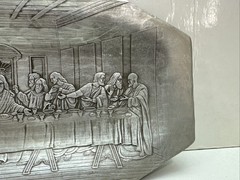 Wendell August Last Supper 12×6 Inches Handmade