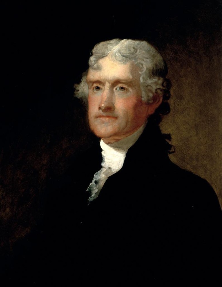 THOMAS JEFFERSON GLOSSY POSTER PICTURE PHOTO PRINT president independence 3947