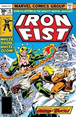 IRON FIST #14 COMIC BOOK COVER Poster print 11″x17″