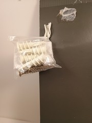 Threshold Mail Pouch With Hooks Entryway Faux Leather