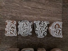 Decorative Letter Blocks-Inspirational