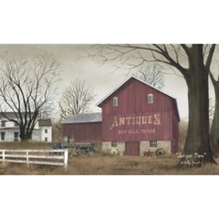 Billy Jacobs ANTIQUE BARN Canvas Print 12″x20″ Country Barn on the Farm