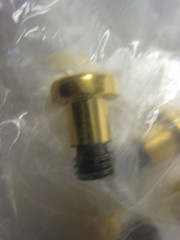 22423NL Emtek 6-Pack 3/4 In Solid Brass Extended Button Tip Hinge Pivot Stop