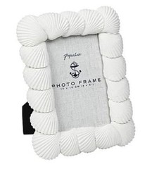 Paperchase Nautical Anchors Ahoy Photo Frame 4×6, White Shell, English Design