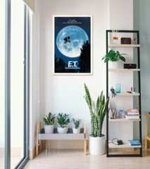 E.T. – Movie Poster (Regular Style – ET, Bicycle & Moon) (Size: 24″ x 36″)