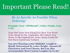 Custom Text Vinyl Lettering Halloween Style Fonts Transfer Sticker Vinyl Decals