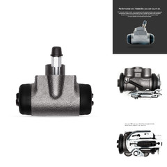 Dynamic Friction Company Front Left Upper Brake Wheel Cylinder 375-54114 For
