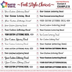 Custom Vinyl Lettering Signage Decal Sticker Business Car Boat RV Truck Window