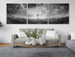 Bible Canvas Wall art The Power Of The Cross Christian Home Wall decor
