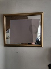 Vintage Gold Acrylic Framed Wall Mirror Accent Mirror • 22½»×18½»
